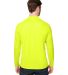 Core 365 CE110 Unisex Ultra UVP™ Long-Sleeve Rag in Safety yellow back view