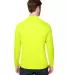 Core 365 CE110 Unisex Ultra UVP™ Long-Sleeve Rag SAFETY YELLOW back view