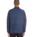 Core 365 CE700T Men's Tall Prevail Packable Puffer CLASSIC NAVY back view