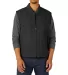 Dickies Workwear TE357 Men's Sherpa-Lined Duck Ves RINSED BLACK front view