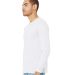 Bella + Canvas 3501CVC Unisex CVC Jersey Long-Slee in Solid white blend