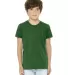 Bella + Canvas 3001Y Youth Jersey T-Shirt in Kelly front view
