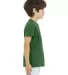 Bella + Canvas 3001Y Youth Jersey T-Shirt in Kelly side view