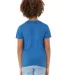 Bella + Canvas 3001Y Youth Jersey T-Shirt in Columbia blue back view