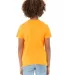 Bella + Canvas 3001Y Youth Jersey T-Shirt in Gold back view