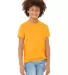 Bella + Canvas 3001Y Youth Jersey T-Shirt in Gold front view
