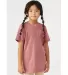 Bella + Canvas 3001Y Youth Jersey T-Shirt in Mauve front view