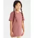 Bella + Canvas 3001Y Youth Jersey T-Shirt in Mauve side view