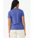 Bella + Canvas 6405CVC Ladies' Relaxed Heather CVC in Heather true roy back view