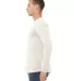 Bella + Canvas 3513 Unisex Triblend Long-Sleeve T- in Oatmeal triblend side view