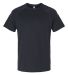 Bella + Canvas 3201 FWD Fashion Men's Heather CVC  in Solid black blend