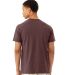 Bella + Canvas 3201 FWD Fashion Men's Heather CVC  in Heather maroon