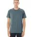 Bella + Canvas 3201 FWD Fashion Men's Heather CVC  HEATHER SLATE front view