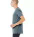 Bella + Canvas 3201 FWD Fashion Men's Heather CVC  HEATHER SLATE side view