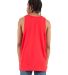 Shaka Wear SHTANK Adult 6 oz., Active Tank Top in Red back view