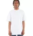 Shaka Wear SHRHSS Adult 6.5 oz., RETRO Heavyweight WHITE front view