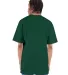 Shaka Wear SHRHSS Adult 6.5 oz., RETRO Heavyweight in Green back view