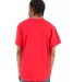 Shaka Wear SHBBJ Adult 7.5 oz., 100% US Cotton Bas in Red back view