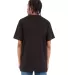 Shaka Wear SHASS Adult 6 oz., Active Short-Sleeve  in Black back view