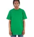Shaka Wear SHASS Adult 6 oz., Active Short-Sleeve  in Kelly green front view