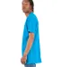 Shaka Wear SHASS Adult 6 oz., Active Short-Sleeve  in Turquoise side view