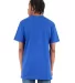 Shaka Wear SHASS Adult 6 oz., Active Short-Sleeve  in Royal back view