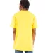 Shaka Wear SHASS Adult 6 oz., Active Short-Sleeve  in Yellow back view