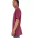 Shaka Wear SHASS Adult 6 oz., Active Short-Sleeve  in Burgundy side view