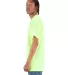 Shaka Wear SHASS Adult 6 oz., Active Short-Sleeve  in Safety green side view