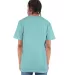 Shaka Wear SHASS Adult 6 oz., Active Short-Sleeve  in Tiffany blue back view