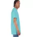 Shaka Wear SHASS Adult 6 oz., Active Short-Sleeve  in Tiffany blue side view