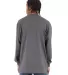 Shaka Wear SHMHLS Adult 7.5 oz., Max Heavyweight L in Dark grey back view