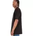 Shaka Wear SHMHSS Adult 7.5 oz Max Heavyweight T-S in Black side view