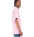 Shaka Wear SHMHSS Adult 7.5 oz Max Heavyweight T-S in Powder pink side view