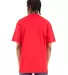 Shaka Wear SHMHSST Tall 7.5 oz., Max Heavyweight S in Red back view