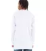 Shaka Wear SHTHRM Adult 8.9 oz., Thermal T-Shirt in White back view
