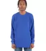 Shaka Wear SHTHRM Adult 8.9 oz., Thermal T-Shirt in Royal front view