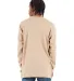 Shaka Wear SHTHRM Adult 8.9 oz., Thermal T-Shirt in Khaki back view