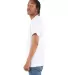 Shaka Wear SHVEE Adult 6.2 oz., V-Neck T-Shirt in White side view