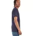 Shaka Wear SHVEE Adult 6.2 oz., V-Neck T-Shirt in Navy side view