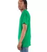 Shaka Wear SHVEE Adult 6.2 oz., V-Neck T-Shirt in Kelly green side view