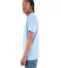 Shaka Wear SHVEE Adult 6.2 oz., V-Neck T-Shirt in Sky blue side view