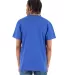 Shaka Wear SHVEE Adult 6.2 oz., V-Neck T-Shirt in Royal back view