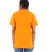 Shaka Wear SHVEE Adult 6.2 oz., V-Neck T-Shirt in Orange back view