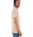 Shaka Wear SHVEE Adult 6.2 oz., V-Neck T-Shirt in Khaki side view