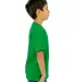 Shaka Wear SHVEEY Youth 5.9 oz., V-Neck T-Shirt in Kelly green side view