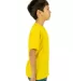Shaka Wear SHVEEY Youth 5.9 oz., V-Neck T-Shirt in Yellow side view