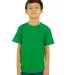 Shaka Wear SHSSY Youth 6 oz., Active Short-Sleeve  in Kelly green front view