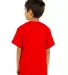 Shaka Wear SHSSY Youth 6 oz., Active Short-Sleeve  in Red back view
