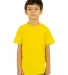 Shaka Wear SHSSY Youth 6 oz., Active Short-Sleeve  in Yellow front view